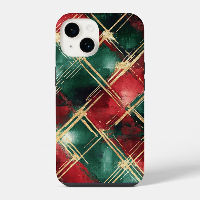 Plaid Samsung S4 phone case (Back)