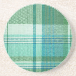 Plaid Sandstone Coaster