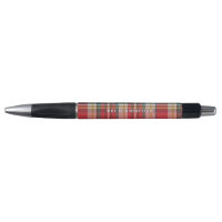 Plaid School Teacher Personalised Rustic Chequered