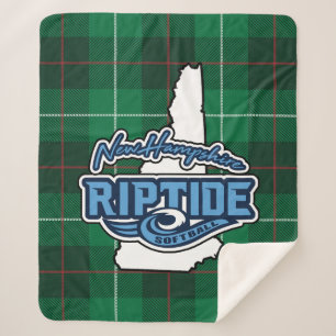 Plaid Sherpa Blanket (Green)