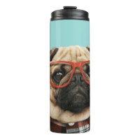 Plaid Shirt Pug