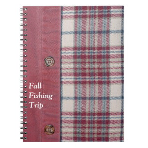 Plaid Shirt Spiral Notebook