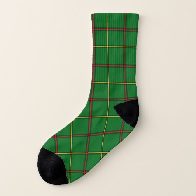 Plaid Socks Tribe of Mar Tartan Socks Scots (Left Outside)