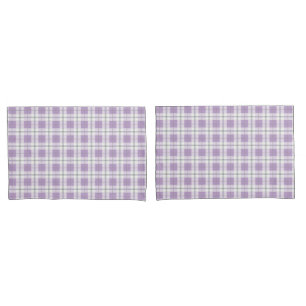 Plaid Standard Size Pillowcase Set