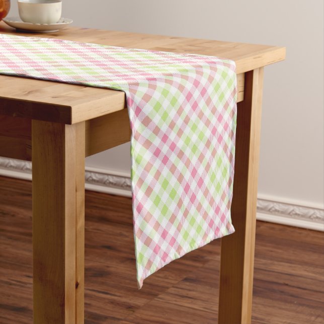 Plaid Table Runner (In Situ)