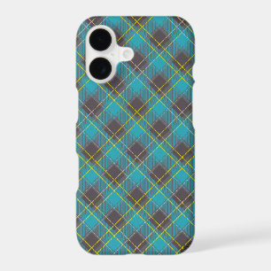 Plaid Tartan Blue Yellow Grey Trendy