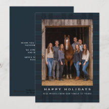 Plaid Tartan Equestrian Barn Ranch Christmas