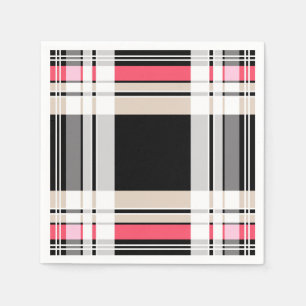Plaid , tartan napkin