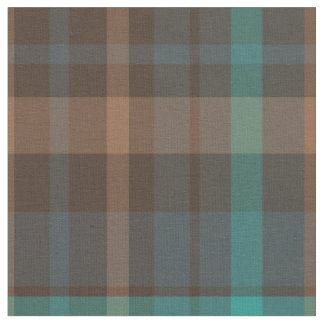 Plaid tartan pattern fabric