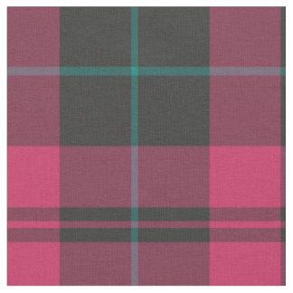 Plaid tartan pattern fabric