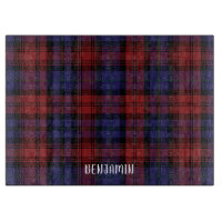 Plaid Tartan Red Purple Clan MacLachlan Check