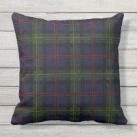 Plaid Tartan Rustic Green Purple Check Malcolm