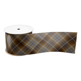 Plaid Tartan Satin Ribbon
