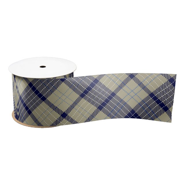 Plaid Tartan Satin Ribbon (Spool)