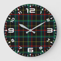 Plaid Texture with Black Background-25774