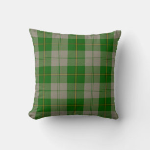 Plaid Throw Pillow Cunningham Dress Green Dancers