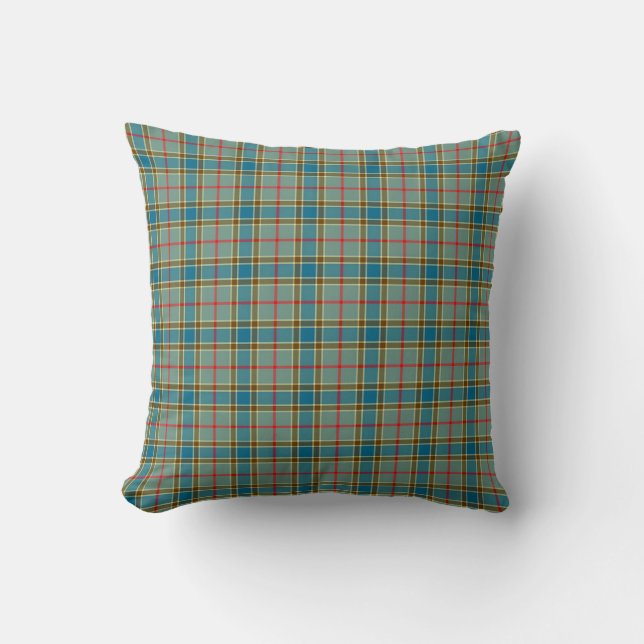 Plaid Throw Pillows Balfour Tartan Pillow (Front)