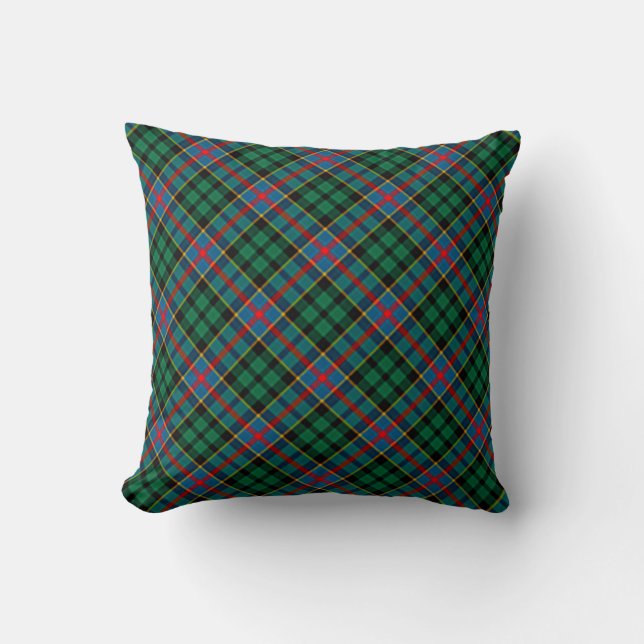 Plaid Throw Pillows Byres Tartan Pillow (Front)
