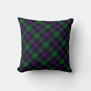 Plaid Throw Pillows Campbell Of Cawdor Modern