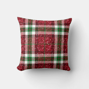 Plaid Tidings Cushion