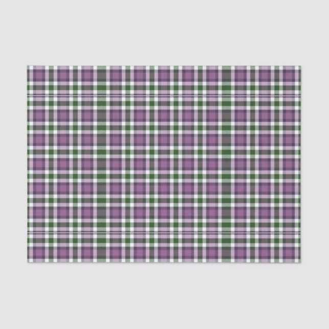 Plaid  tissue paper (Front)