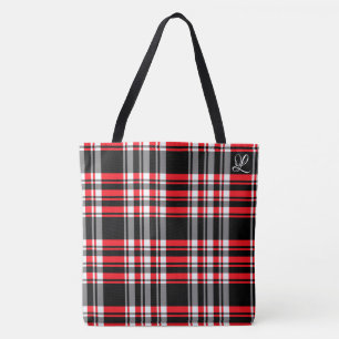 Plaid Tote Bag
