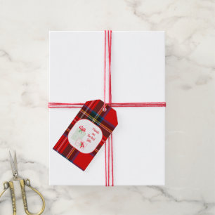 PLAID Watercolor Holiday Friends are the Best Gift Tags