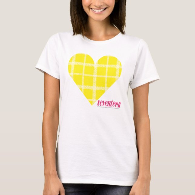 Plaid Yellow 2 T-Shirt (Front)