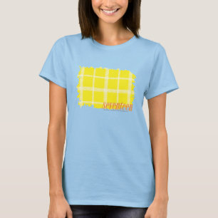 Plaid Yellow 3 T-Shirt
