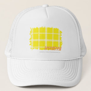 Plaid Yellow 3 Trucker Hat