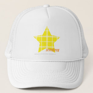 Plaid Yellow 4 Trucker Hat