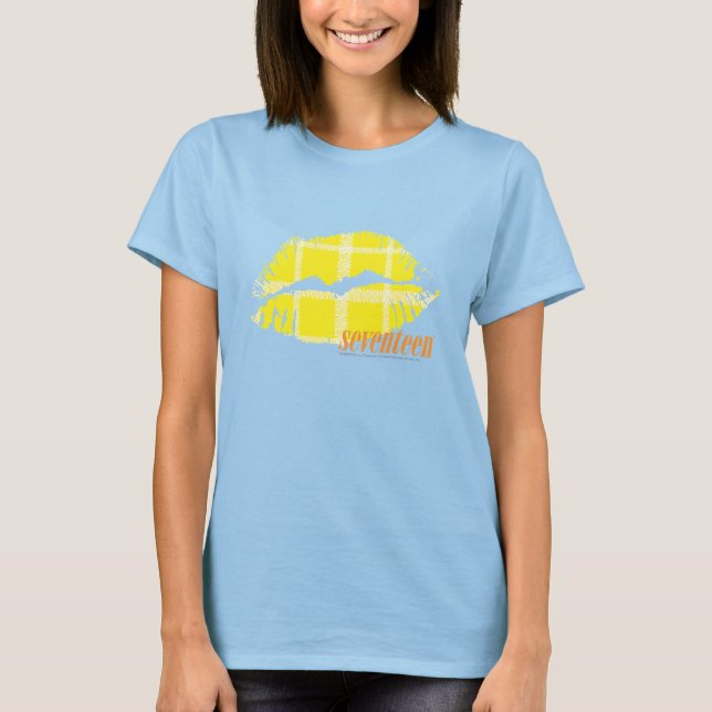 Plaid Yellow T-Shirt (Front)