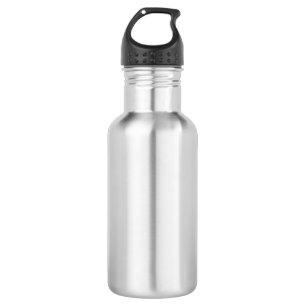 Plain 18 oz Stainless Steel Water Bottle
