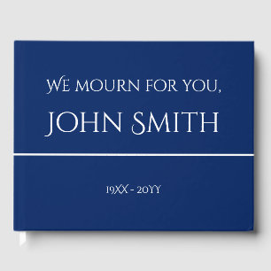 Plain and Basic Memories Guestbook