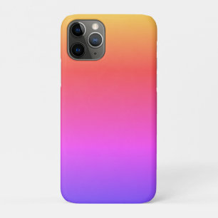 Plain and Simple Rainbow Colours Ombré Case-Mate iPhone Case