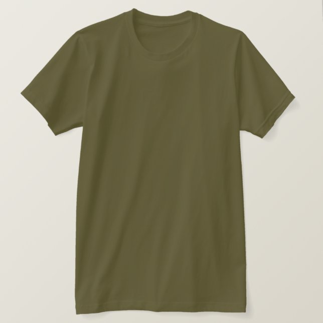 Plain Army Jersey Mens T-Shirt (Design Front)