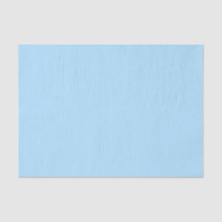 Plain Baby Blue Solid Colour Tissue Paper