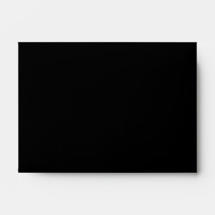 Plain Black Envelope A6