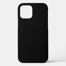 Plain Black Phone Case Blank