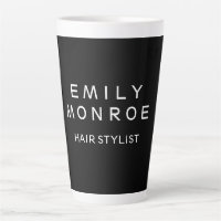 Plain Black & White Modern Minimalist