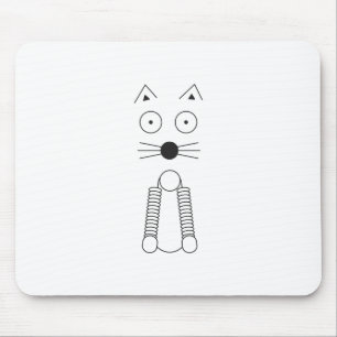Plain CAT Mouse Pad