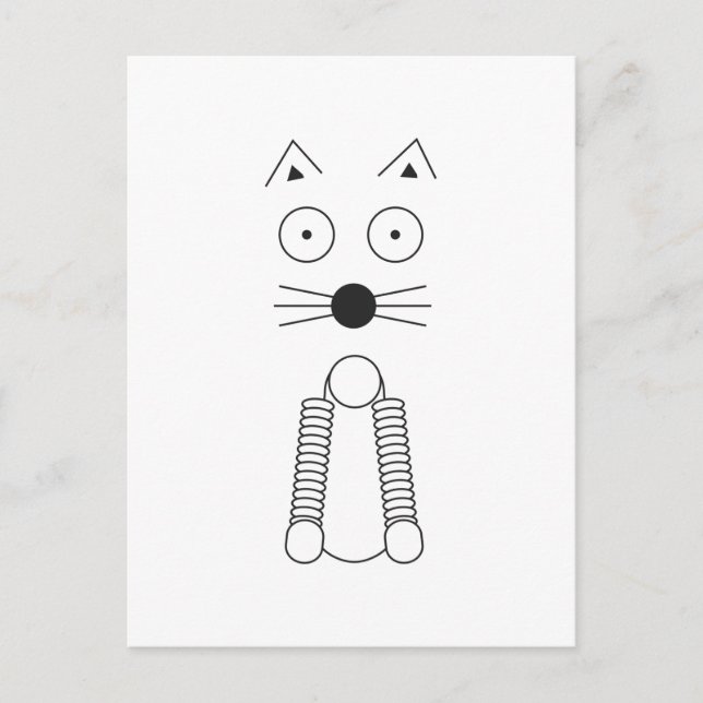 Plain CAT Postcard (Front)
