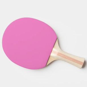 Plain color hydrangea pink ping pong paddle