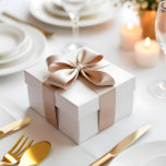 Plain Colour Bohemian Beige Satin Ribbon<br><div class="desc">Beautiful soft beige plain colour satin ribbon. Perfect for wrapping a special blessing for mum-to-be,  sister,  friend or even grandma. Great for boho baby showers and Bohemian themed events. Bohemian Solid Beige Colour D2afa1 Satin Ribbon.</div>