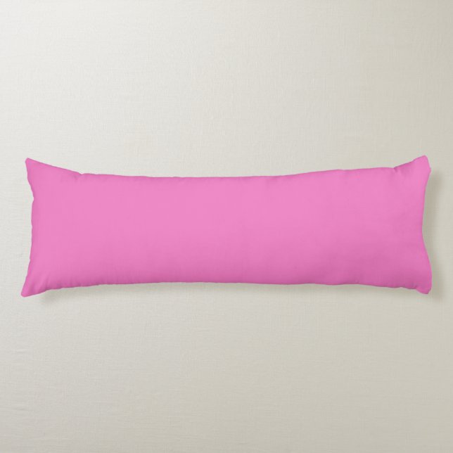 Plain colour hydrangea pink body cushion (Front)