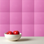 Plain colour hydrangea pink tile<br><div class="desc">Plain colour hydrangea pink design.</div>