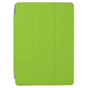 Plain colour solid parrot bright lime green iPad air cover