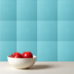 Plain colour waterfall aqua blue tile<br><div class="desc">Plain colour waterfall aqua blue design.</div>