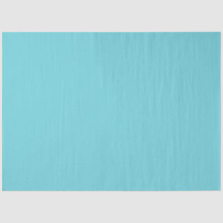 Plain colour waterfall aqua blue tissue paper