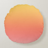 Plain colours - Yellow to Misty Pink ombre